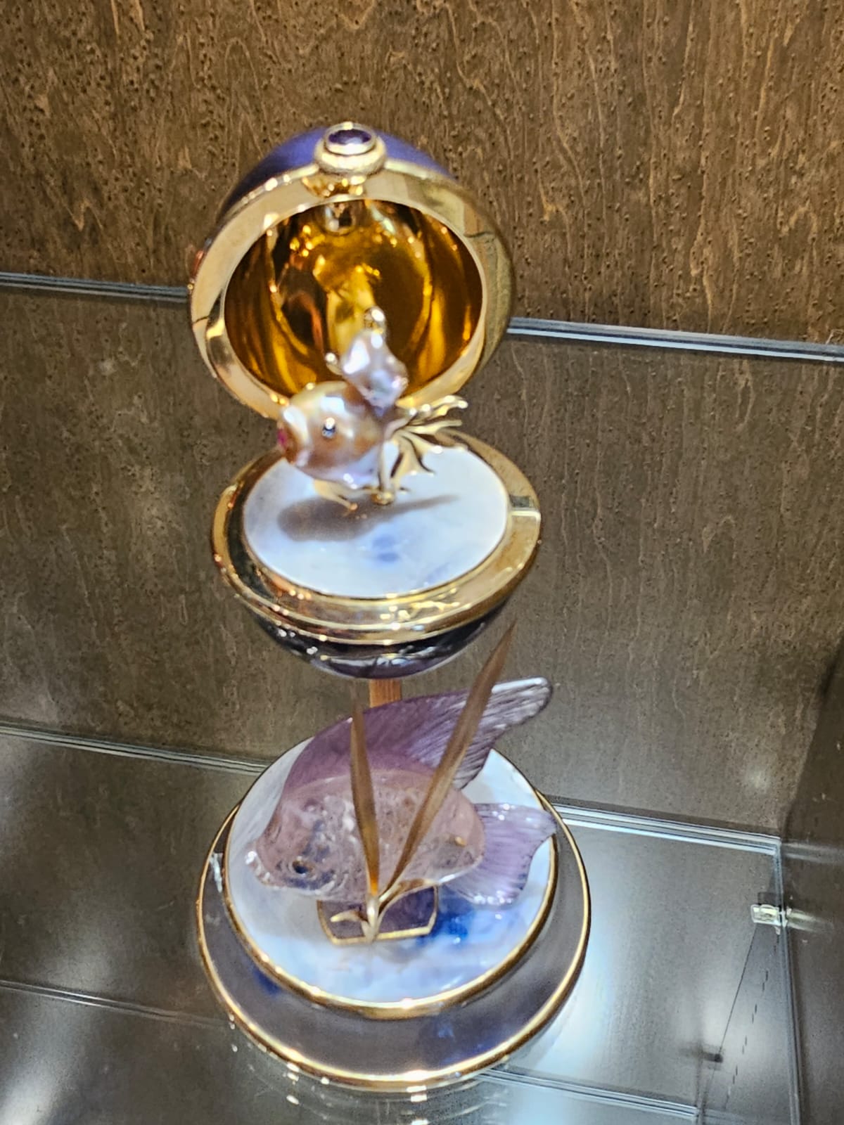 Purple Fish Egg offen